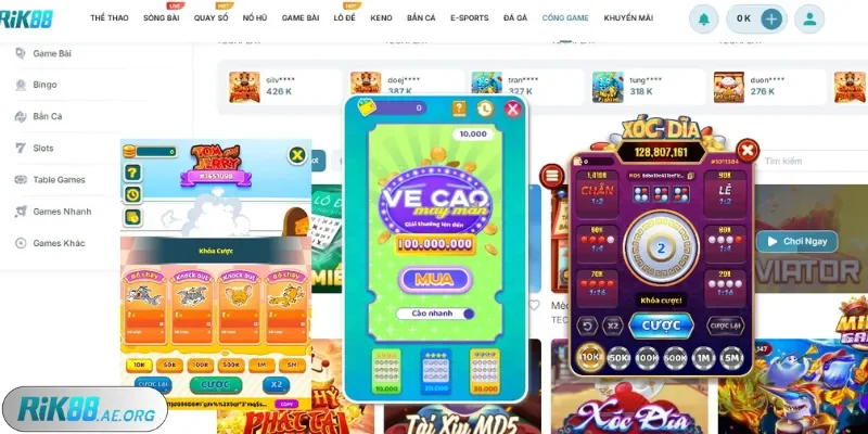 FAQs về bản mobile của Rik88