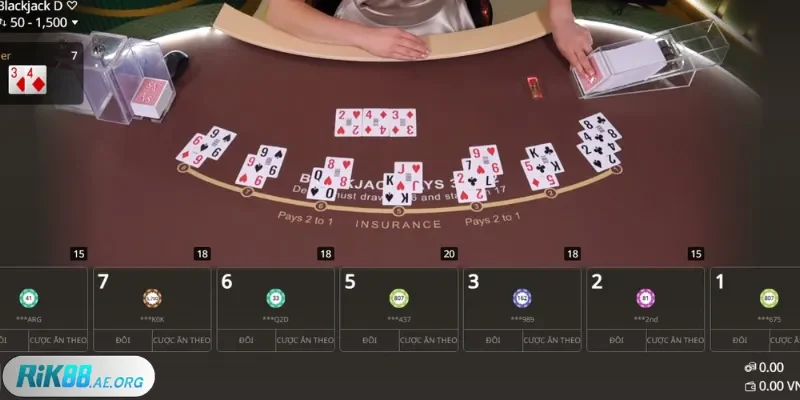 Tips hay cho bet thủ chơi Blackjack