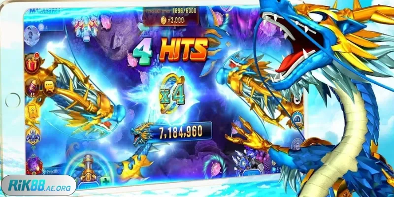 Ưu điểm khi chơi bắn cá ở sảnh game Rik88